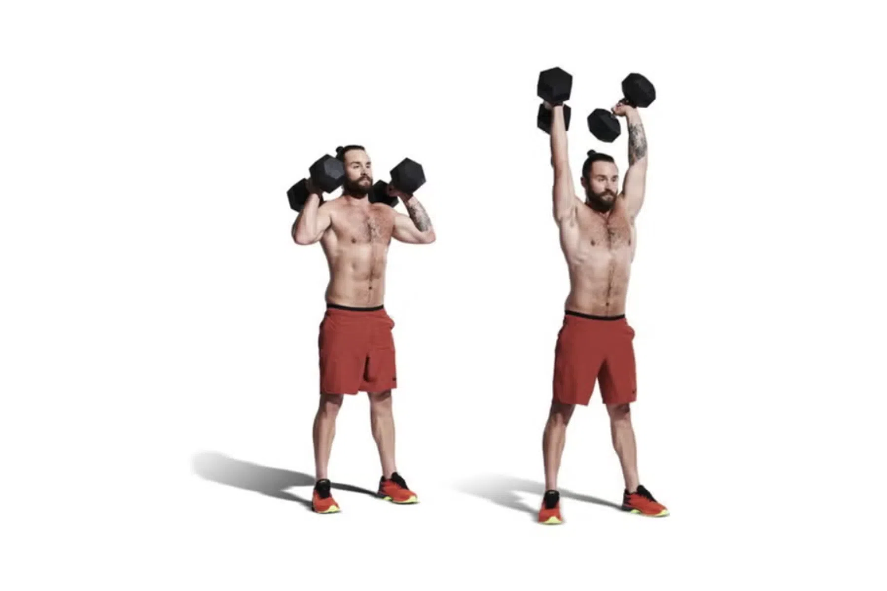 Dumbbell shoulder press